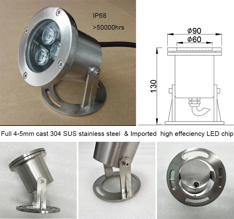 led pool light